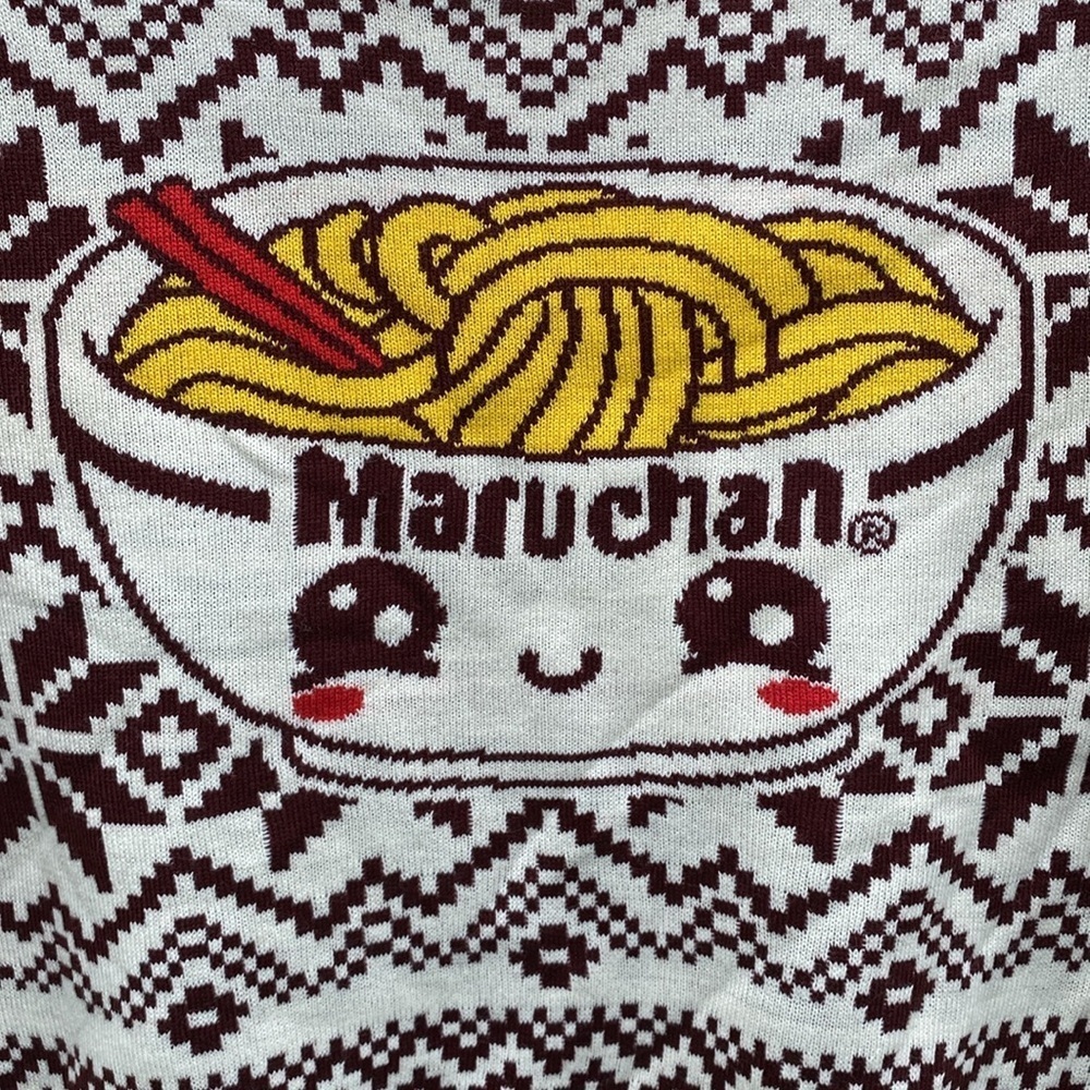 Maruchan Girls Graphic Crew Neck Sweater Size 10-12 - Picture 4 of 6